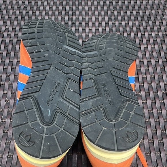 adidas Marathon ’85 casual, vintage looking yellow midsole, orange/royal 10.5 main image 5